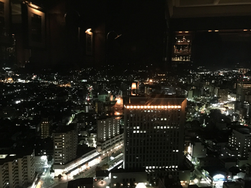 Kanazawa from top of the Hotel Nikko