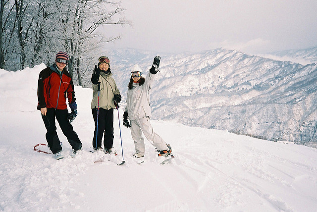 Skiing In Hokkaido